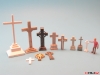 Cemetery set 1 - crosses HO/1:87